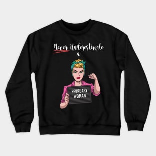 February Woman Crewneck Sweatshirt